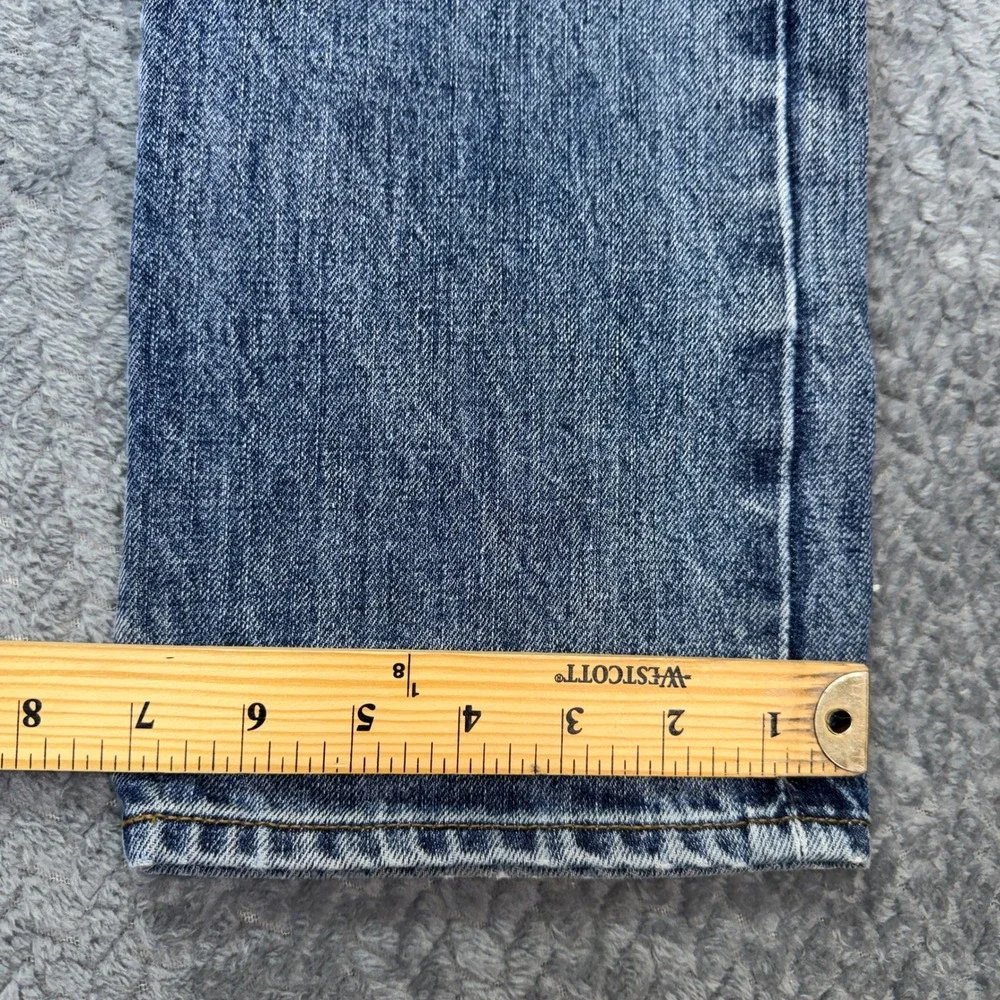 J.Crew Jeans Men 32x28 Blue 770 Slim Straight Kaihara Japanese Denim Medium Wash